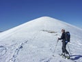 Ski tour in the Monti Sibillini