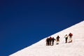 Ski touring group