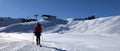 Ski Touring in Pass Thurn, Kitzbuheler Alpen, Tirol, Austria