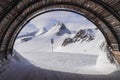 Ski tunnel Royalty Free Stock Photo