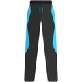 Ski vector pants winter sport equipment illustration