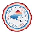 Skiathos badge.