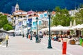 Skiathos city village view