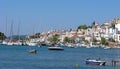 Skiathos town panorama, Greece Royalty Free Stock Photo