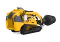 Skid-steer Concrete Mixer Isolated Royalty Free Stock Photo