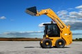 Skid steer loader construction Royalty Free Stock Photo