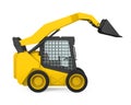 Skid-steer Loader Isolated Royalty Free Stock Photo