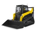 Skid-steer Loader Isolated Royalty Free Stock Photo