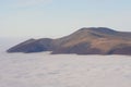 Skiddaw Fells from Helvellyn Royalty Free Stock Photo