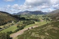 Skiddaw from High Rigg Royalty Free Stock Photo