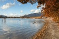 Skiddaw mountain near Derwent water near Keswick in Cumbria Royalty Free Stock Photo