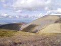 View from Skiddaw Little Man, Lake District Royalty Free Stock Photo