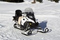 Skidoo in Tyrol, Austria Royalty Free Stock Photo