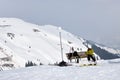 Skier in the Alps