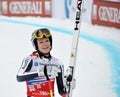 Skier Maria Hoefl-Riesch, Ski World Cup 2012 Royalty Free Stock Photo