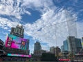 Skies Above Petco Park in San Diego, California