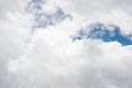The skies with clouds. Royalty Free Stock Photo