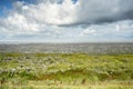 Skies at the Waddenzee in the north of the Netherlands Royalty Free Stock Photo