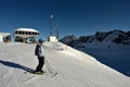 Skigebiet Kaunertaler Gletscher, Otztaler Alpen, Tirol, Austria