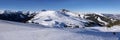 Skigebiet Pass Thurn & Jochberg, Kitzbuheler Alpen, Tirol, Austria Royalty Free Stock Photo