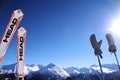Skiing in Bad Gastein, Austria