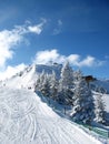 Skiing in Flumserberg