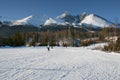 Skiing in High Tatras