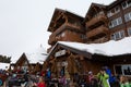 Skiing Lodge