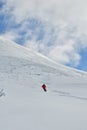 Skiing Mt. Biei Fuji Hokkaido Japan Blue Sky Royalty Free Stock Photo