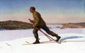 Skiing in Norway, circa 1900