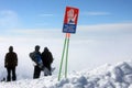 Skiing resort Gudauri in Georgia, Caucasus Montains Royalty Free Stock Photo