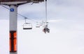 Skiing resort Gudauri in Georgia, Caucasus Montains