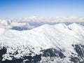 Skiing resort in Lenzerheide, Grisons, Switzerland Royalty Free Stock Photo