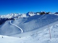 Skiing resort in Northern France