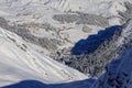 Skiing at Serfaus/Fiss Royalty Free Stock Photo