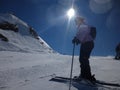 Skiing in the Sunshine