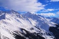 Skiing in Verbier