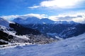 Skiing in Verbier