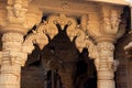 Skilful Stonework at Jain Temple, Jaisalmer Royalty Free Stock Photo