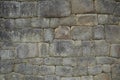 Ancient Stonework at an Ancient 15th-century Inca citadel.