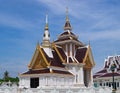 Skilfully crafted pavilion at Thai temple