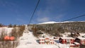 Are VM8 skilift in Jamtland, Sweden in winter