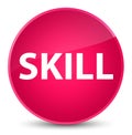 Skill elegant pink round button