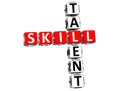 Skill Talent Crossword