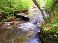 Skillet Creek Cascades in Wisconsin Royalty Free Stock Photo