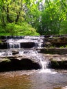 Skillet Creek Cascades in Wisconsin Royalty Free Stock Photo