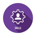 Skills, capability, talent icon. Communication Abilities or Professional Skills. Vector Icon