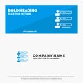 Skills, Graphs, People, Profile, Settings, Statistics, Team SOlid Icon Website Banner and Business Logo Template Royalty Free Stock Photo