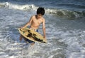 Skim Boarding Royalty Free Stock Photo