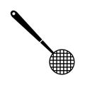 Skimmer kitchen utensil icon vector Royalty Free Stock Photo